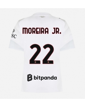 AC Milan Diego Moreira #22 Maglia Gara Trasferta Repliche 2026-27 Donna Maniche Corte AC Milan Diego Moreira #22 Maglia Gara Trasferta Repliche 2026-27 Donna Maniche Corte